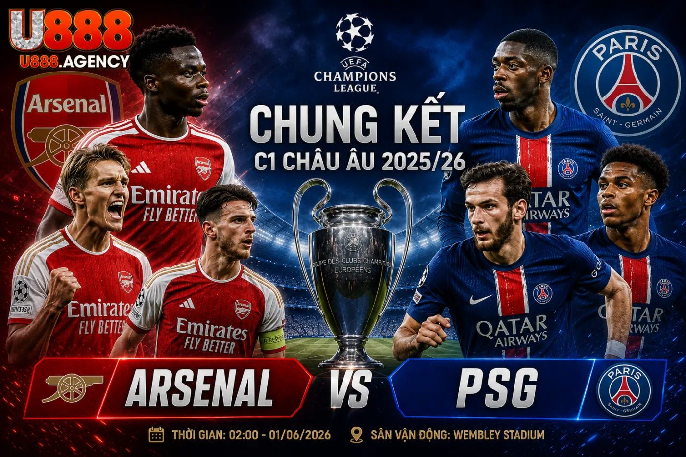 Arsenal vs PSG - Điểm Nóng Và Dự Đoán